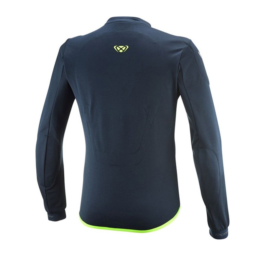 Geaca (jacheta) tip armura motociclete barbati Racing/Roadster Ixon vara model Arma MS culoare: navy (albastru)/alb/galben (geaca tip armura), 4XL