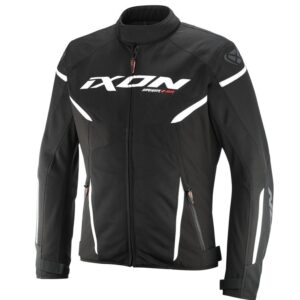 Geaca (jacheta) motociclete barbati Racing/Roadster Ixon vara model Striker 2 AIR WP MS culoare: negru/alb, M