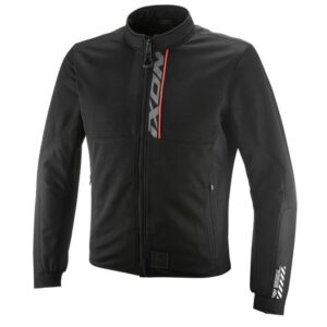 Geaca (jacheta) motociclete barbati Roadster Ixon vara model Ostro MS culoare: negru/rosu, XL