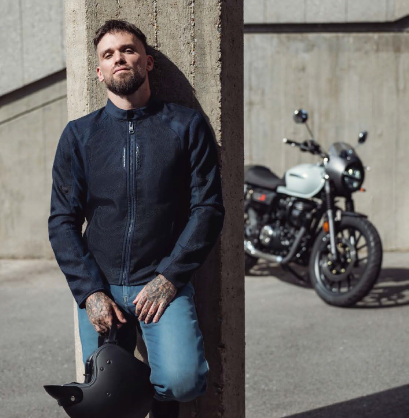 Geaca (jacheta) motociclete barbati Urban/Roadster Ixon vara model Shadow MS culoare: negru, XL