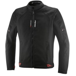 Geaca (jacheta) motociclete barbati Urban/Roadster Ixon vara model Shadow MS culoare: negru/alb/rosu, M