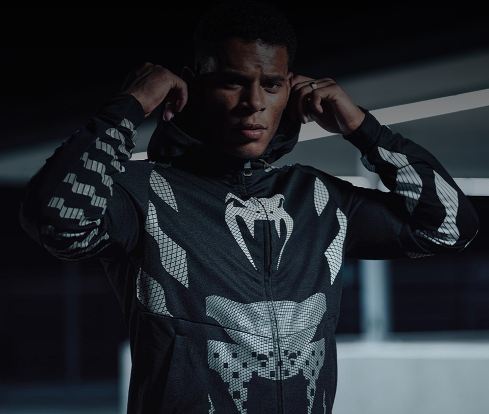 Geaca (hanorac tip hoodie) motociclete barbati Urban Ixon vara model Venum Touch-R MS culoare: negru/alb, XS