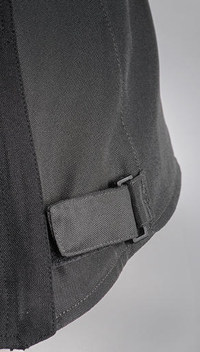 Geaca (jacheta) motociclete femei Racing/Roadster Ixon All season model Ilana Evo LS culoare: negru/alb, L
