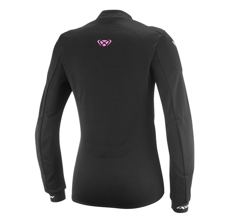 Geaca (jacheta) tip armura motociclete femei Racing/Roadster Ixon vara model Arma LS culoare: negru/alb/roz (geaca tip armura), XS