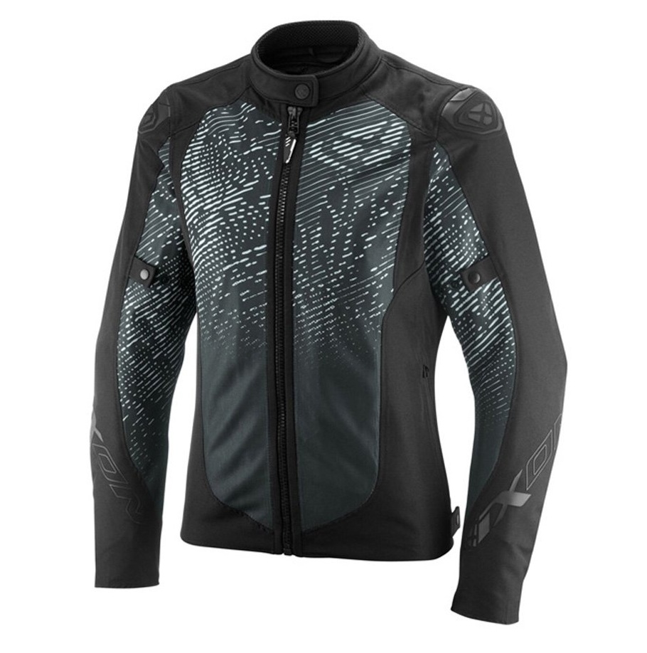 Geaca (jacheta) motociclete femei Roadster/Urban Ixon All season model Artemis LS culoare: negru/alb (concept 3 in 1), M