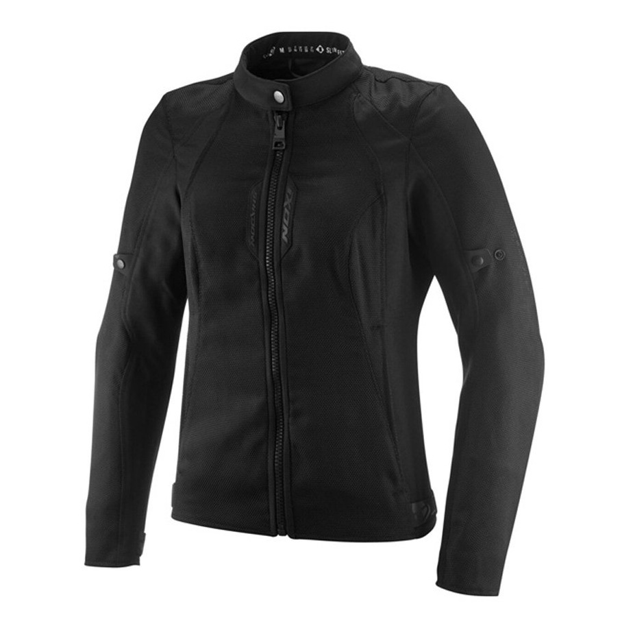 Geaca (jacheta) motociclete femei Urban/Roadster Ixon vara model Shadow LS culoare: negru, 4XL