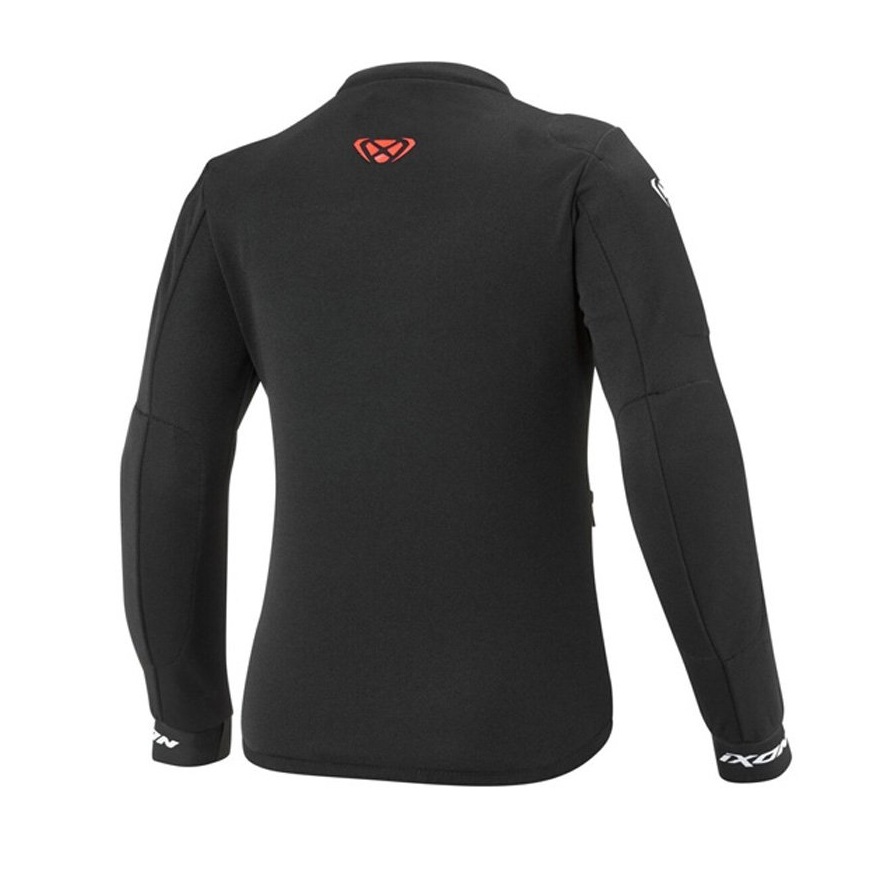Geaca (jacheta) tip armura motociclete copii Racing/Roadster Ixon vara model Arma Kid culoare: negru/alb/rosu (geaca tip armura), 8 ani
