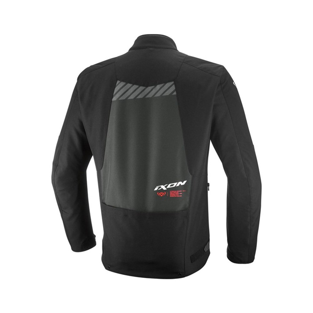 Geaca (jacheta) motociclete barbati Touring/Adventure Ixon All season model TYR MS culoare: negru/antracit/rosu, L