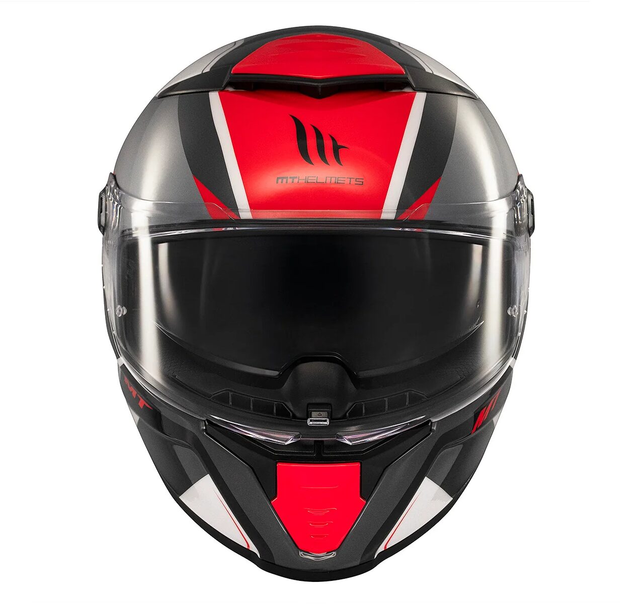 Casca integrala MT Thunder 4 SV Freeway A5 gri lucios (ochelari soare integrati) - tip viziera: MT-V-28B - Gri lucios, XS (53/54cm)