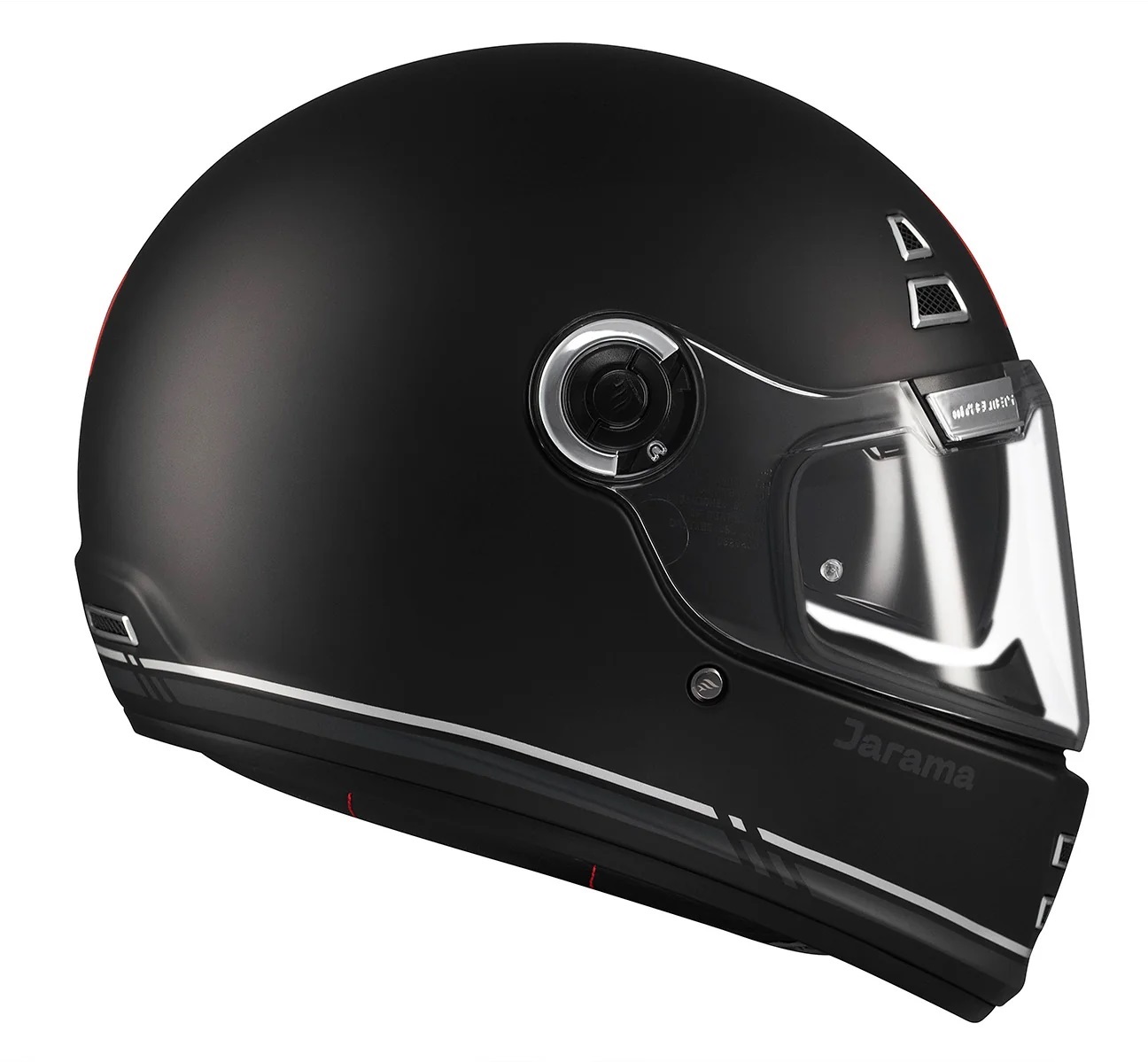 Casca integrala MT Jarama SV B2 negru mat - model Retro - Cafe Racer (ochelari soare integrati) - tip viziera: MT-V-32 - Negru mat, XXL (63/64cm)