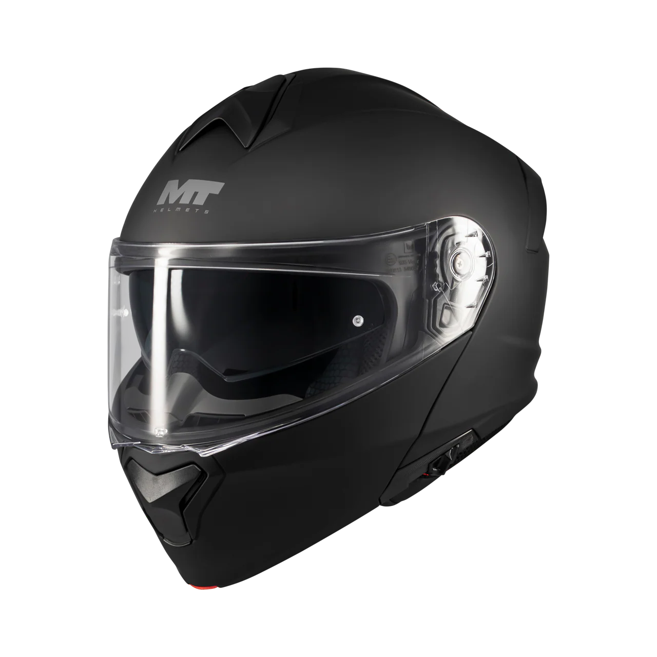 Casca modulabila MT Genesis SV Pure A1 negru mat Pinlock ready - omologare noua ECE 22.06 - tip viziera: MT-V-25, L (59/60cm)