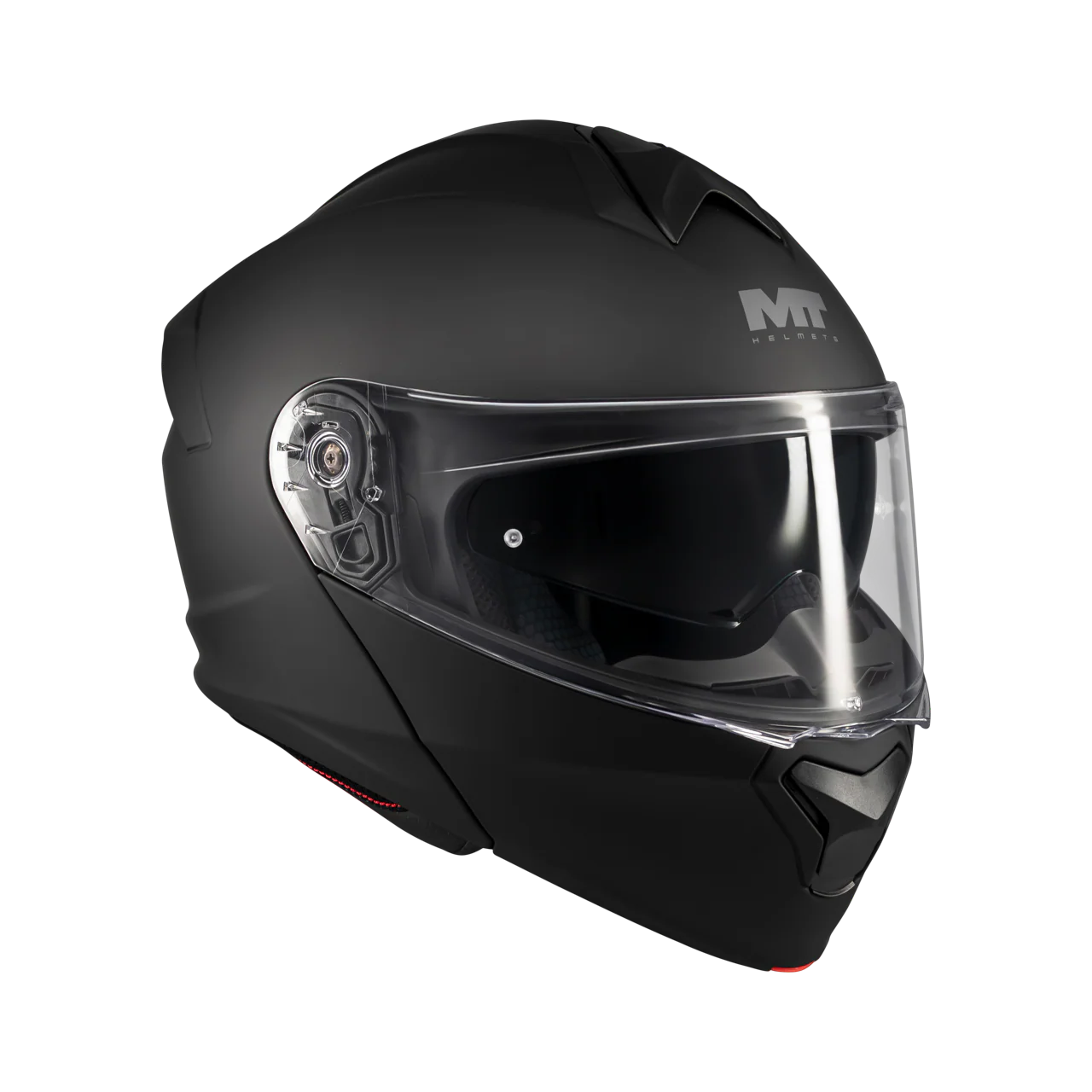 Casca modulabila MT Genesis SV Pure A1 negru mat Pinlock ready - omologare noua ECE 22.06 - tip viziera: MT-V-25, L (59/60cm)