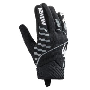 Manusi barbati Roadster vara textil Ixon model Venum Hurry culoare: negru/gri/alb – degete tactile, XS (6/7)