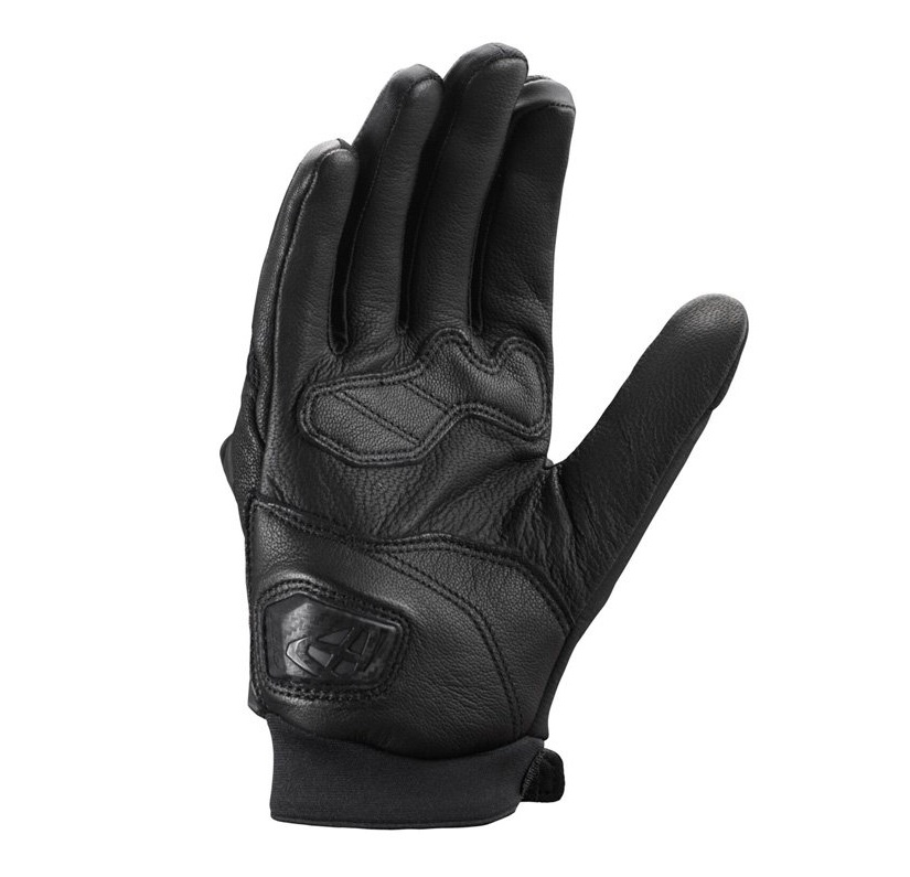 Manusi barbati Roadster vara piele/textil Ixon model Rise Air 2 MS culoare: negru/albastru - degete tactile, XL (10/11)