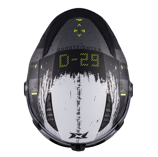 Casca modulabila (flip-up) Axxis GhostFighter SV D29 B2 gri mat (ochelari soare integrati) Pinlock Ready – tip viziera: MT-V-36, S (55/56cm)