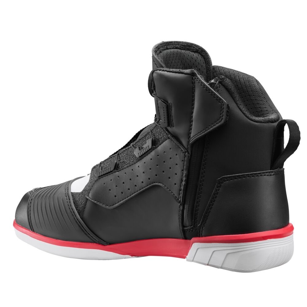 Ghete moto Urban/Roadster barbati All Season Ixon model Vyper WP MS culoare: negru/alb/rosu (100% waterproof), 46