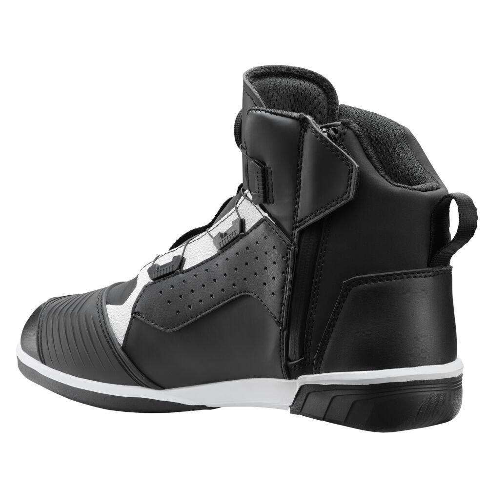 Ghete moto Urban/Roadster femei All Season Ixon model Vyper WP LS culoare: negru/alb (100% waterproof), 37