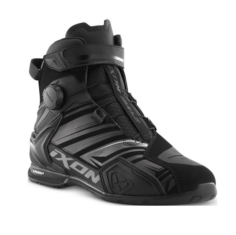 Ghete moto Roadster barbati All Season Ixon model Bull 2 WP ULTRA MS culoare: negru/antracit (100% waterproof), 40