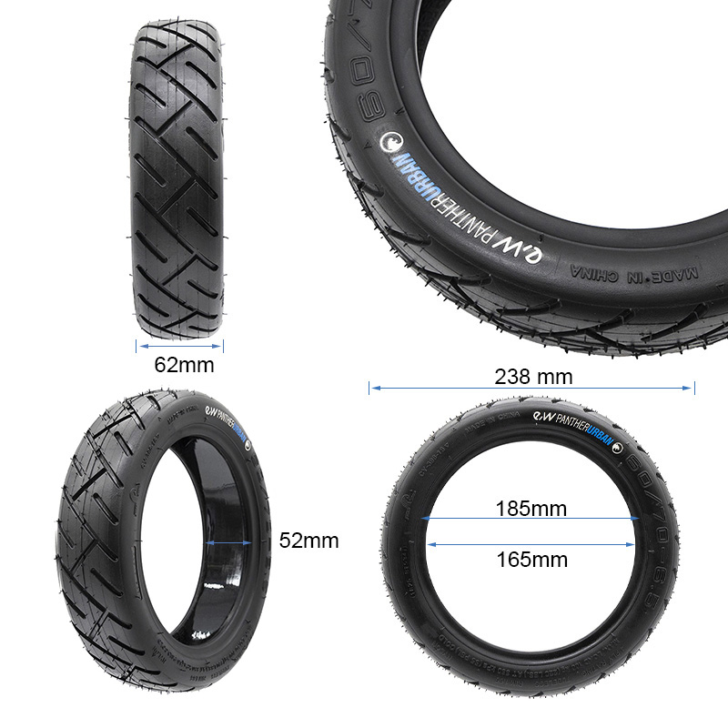 Anvelopa tubeless Ewheel Pantherurban 60/70-6.5 cu gel