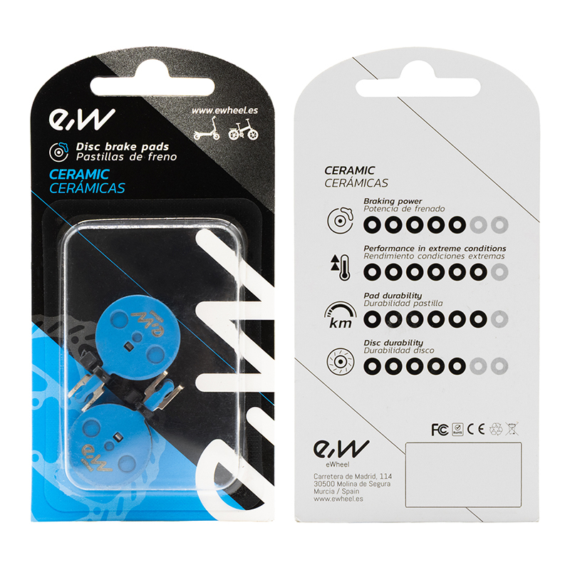 Placuta de frana Ewheel CT010-C, ceramica - set de 2