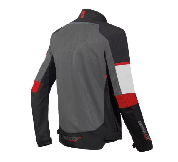 Geaca (jacheta) barbati Racing vara Seventy model SD-JR60 Thunder culoare: gri/rosu, M