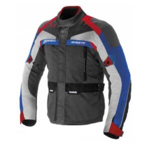Geaca (jacheta) motociclete barbati Touring Seventy vara/iarna model SD-JT43 culoare: gri/rosu/albastru - Gri/rosu/albastru, XXL