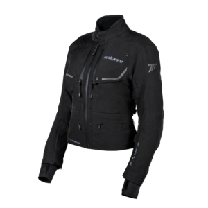 Geaca (jacheta) motociclete femei Touring/Adventure Seventy All season model SD-JT47 Expedition culoare: negru - concept modular (geaca laminata; waterproof si pe exterior), M