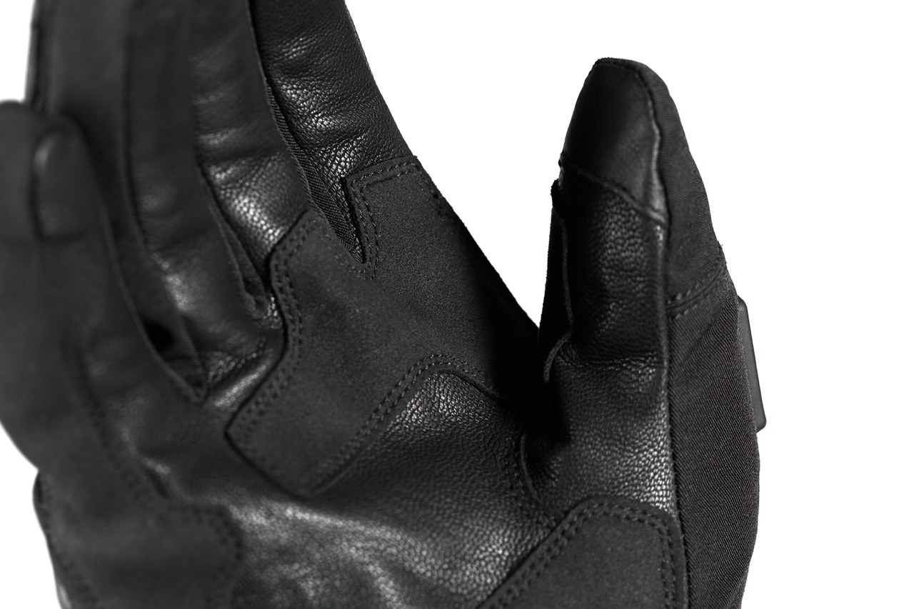 Manusi barbati Touring/Adventure iarna Seventy model SD-T13 Aspen Light negru/rosu - WinterTex, XL (10 cm)