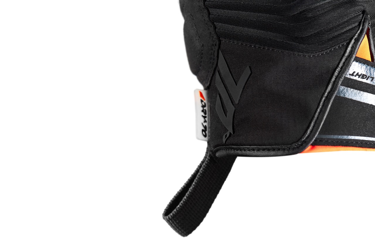 Manusi barbati Touring/Adventure iarna Seventy model SD-T13 Aspen Light negru/rosu - WinterTex, XL (10 cm)