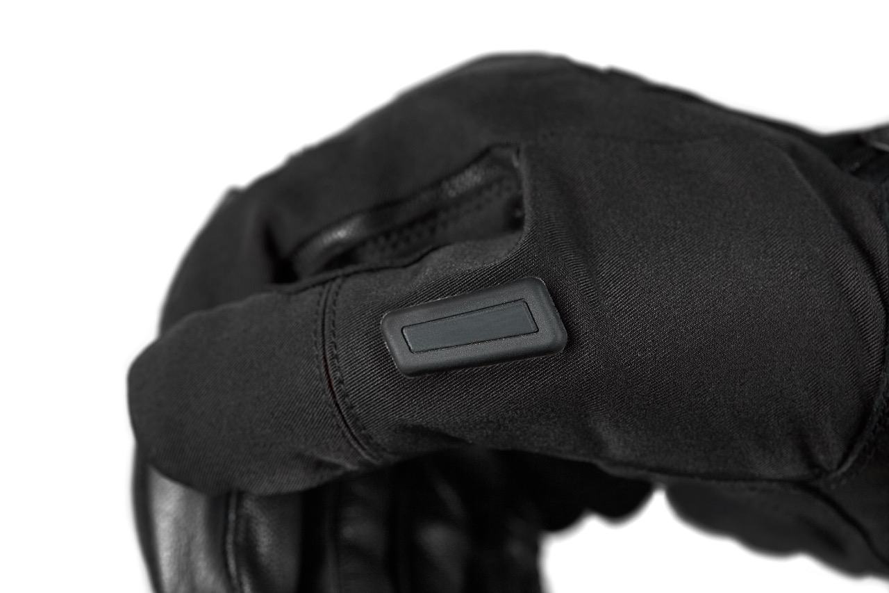Manusi barbati Touring/Adventure iarna Seventy model SD-T13 Aspen Light negru/rosu - WinterTex, XL (10 cm)