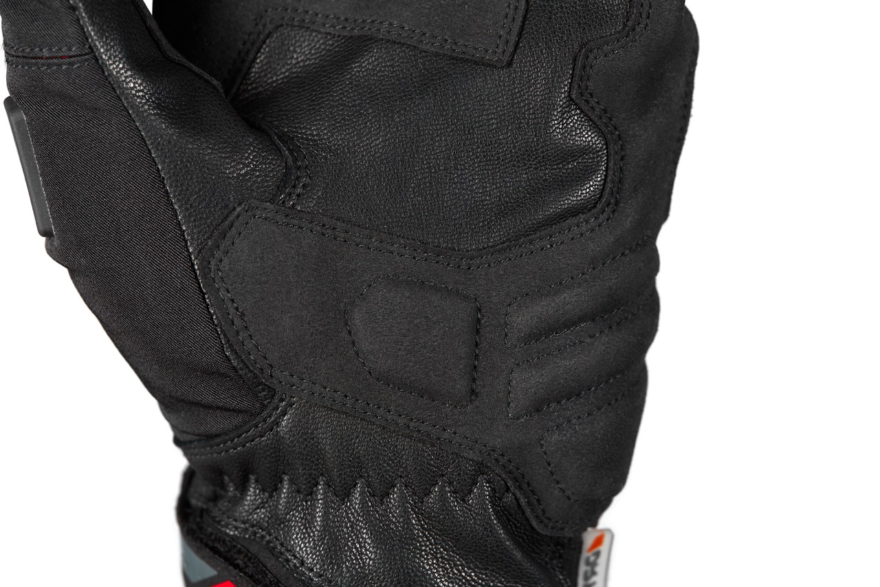 Manusi barbati Touring/Adventure iarna Seventy model SD-T13 Aspen Light negru/rosu - WinterTex, XL (10 cm)