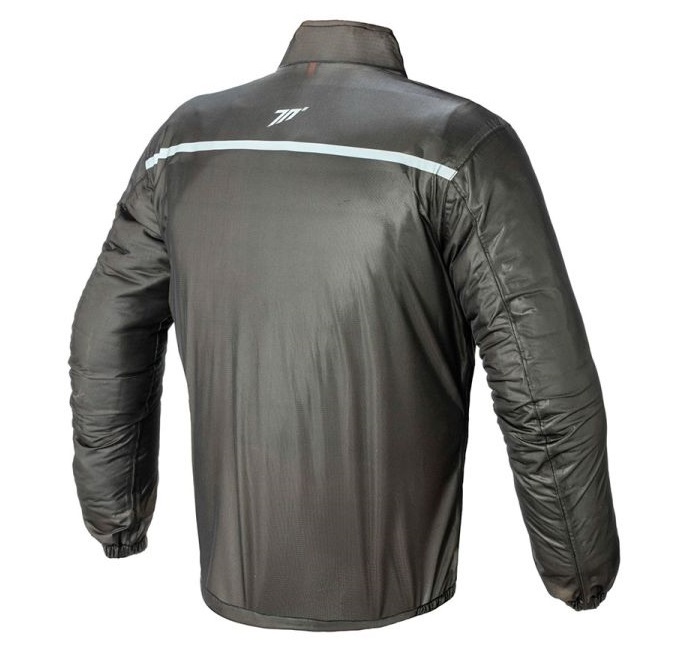 Geaca (jacheta) motociclete femei ploaie impermeabila Seventy model SD-A4 culoare: negru, S