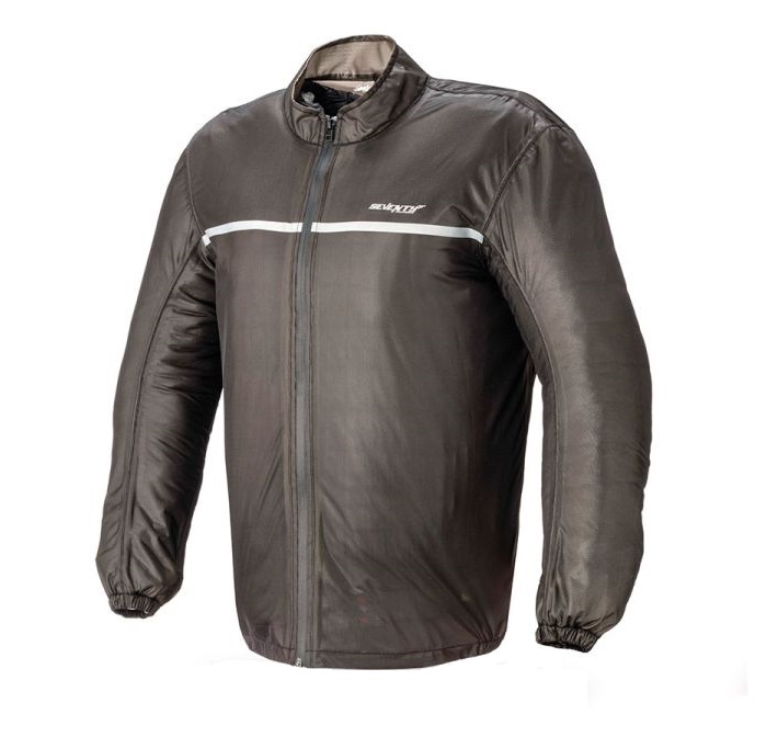 Geaca (jacheta) motociclete femei ploaie impermeabila Seventy model SD-A4 culoare: negru, S