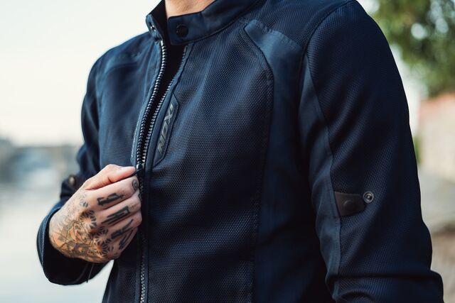 Geaca (jacheta) motociclete barbati Urban/Roadster Ixon vara model Shadow MS culoare: navy (albastru), XXXL