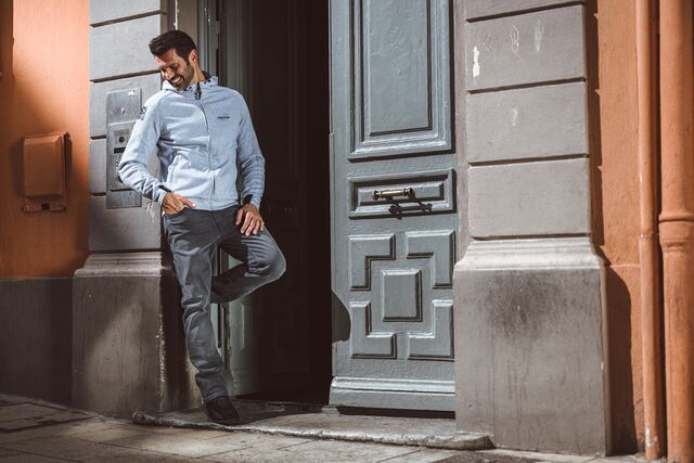 Blugi (jeans) moto barbati Ixon model Tony culoare: gri (Cordura® Denim) - clasa AA, US32