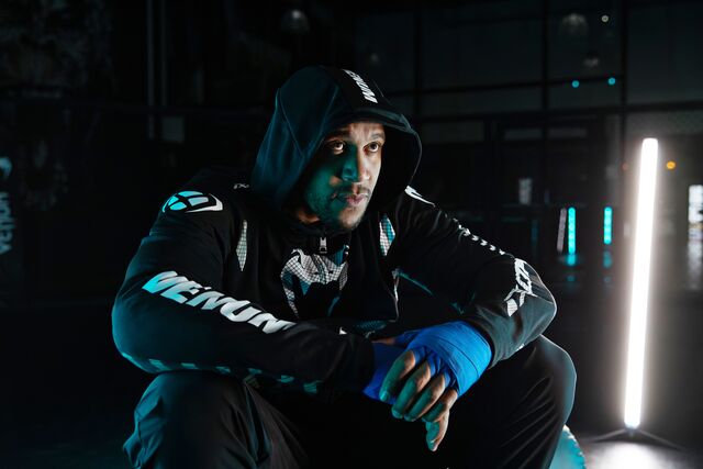 Geaca (hanorac tip hoodie) motociclete barbati Urban Ixon vara model Venum Touch-R MS culoare: negru/alb, XS