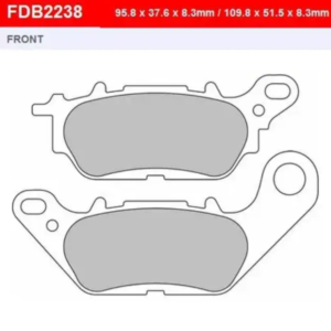 Set placute frana fata Ferodo FDB2238EF - Yamaha GPD NMAX - MWS Tricity - YE BWS - XSR Legacy 125-150-155CC
