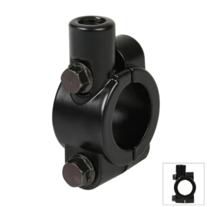 Suport oglinda universal ATV-uri - motociclete filet 10 mm (M10x1.25) - compatibil cu ghidon de 22 mm - filet partea dreapta (Lampa)
