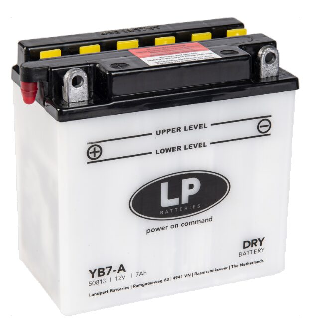 Baterie moto 12V 8Ah (YB7-A) (fara pachet acid)