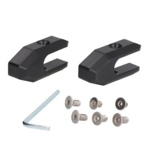 Set capace protectii maini (hand guard) Oxford cu insertie aluminiu (prinderi in capatul ghidoanelor) – culoare: negru