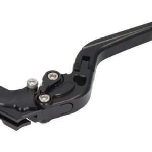 Maneta ambreiaj 4RIDE culoare: negru, incasabil ajustat (telescopic) pentru APRILIA RSV, TUONO; SUZUKI GSX-R, GSX-S; YAMAHA FZ1, FZ6, FZ8, FZS, MT-07, MT-09, XJ6, XSR 600-1000 1999-2017