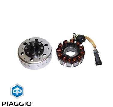 Magnetou (stator aprindere) original Aprilia Scarabeo DiTech - SR Ditech - Gilera Runner Purejet - Piaggio NRG Purejet ie 2T LC 50cc