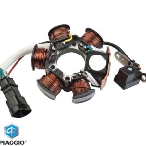 Magnetou (stator aprindere) original Aprilia SR (04-) - Derbi - Gilera Runner - Piaggio NRG - Vespa LX - Primavera - S 2T 50cc