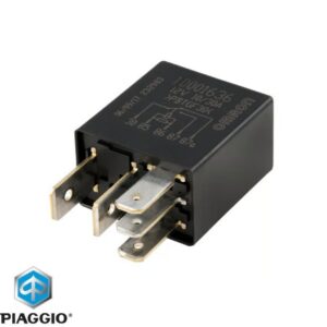 Micro releu original 12V 30A/10A - Piaggio Beverly - Liberty - Medley - MP3 - Vespa GTS - GTV - Primavera Sprint 50-500cc