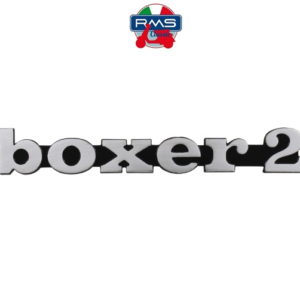 Emblema laterala scris "Boxer 2" moped Piaggio Boxer 2 (70-72) 2T AC 50cc