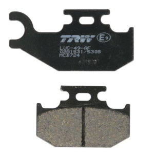 Set placute frana TRW MCB724 - Bombardier Outlander - Traxter - Outlander - CAN-AM - Yamaha YFM Big Bear - Kodiak - Grizzly
