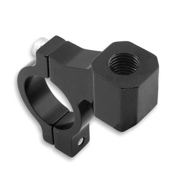 Suport oglinda universal dreapta (adaptor oglinda) ATV-uri - motociclete filet 10 mm (M10x1.25) - compatibil cu ghidon de 22 mm