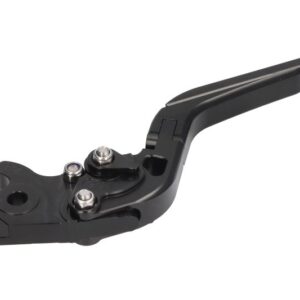 Maneta de frana 4RIDE culoare: negru, ondulat ajustat pentru HONDA CB, CBR; KAWASAKI EX, NINJA 250/300/500 2008-2017