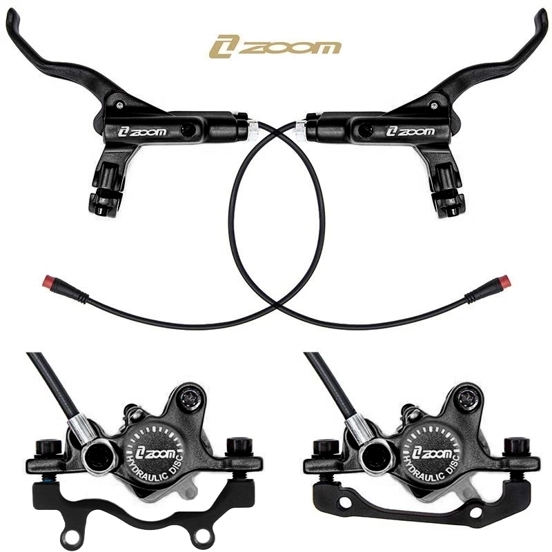 Kit frana hidraulica L Fata/Spate trotineta, bicicleta electrica Zoom CR-3 Negru
