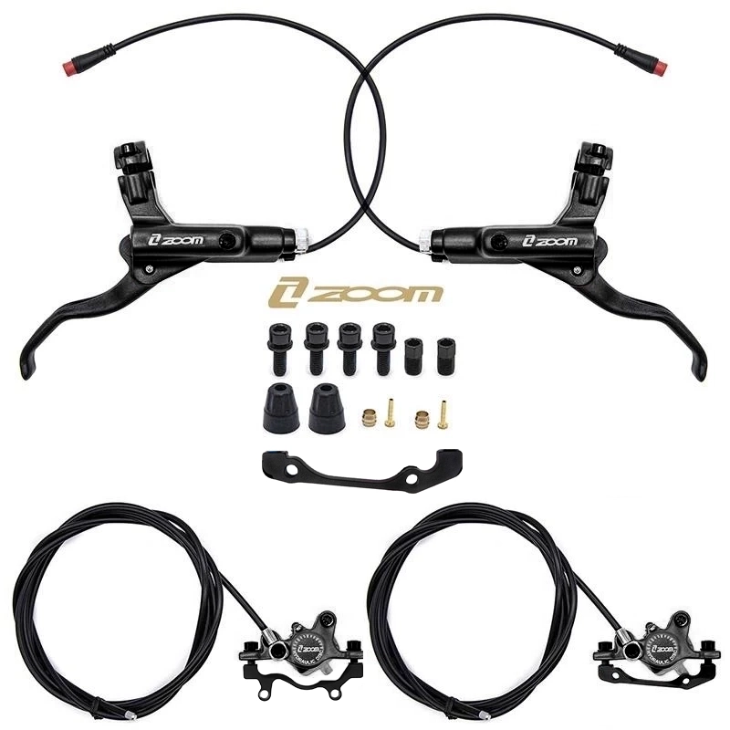 Kit frana hidraulica L Fata/Spate trotineta, bicicleta electrica Zoom CR-3 Negru